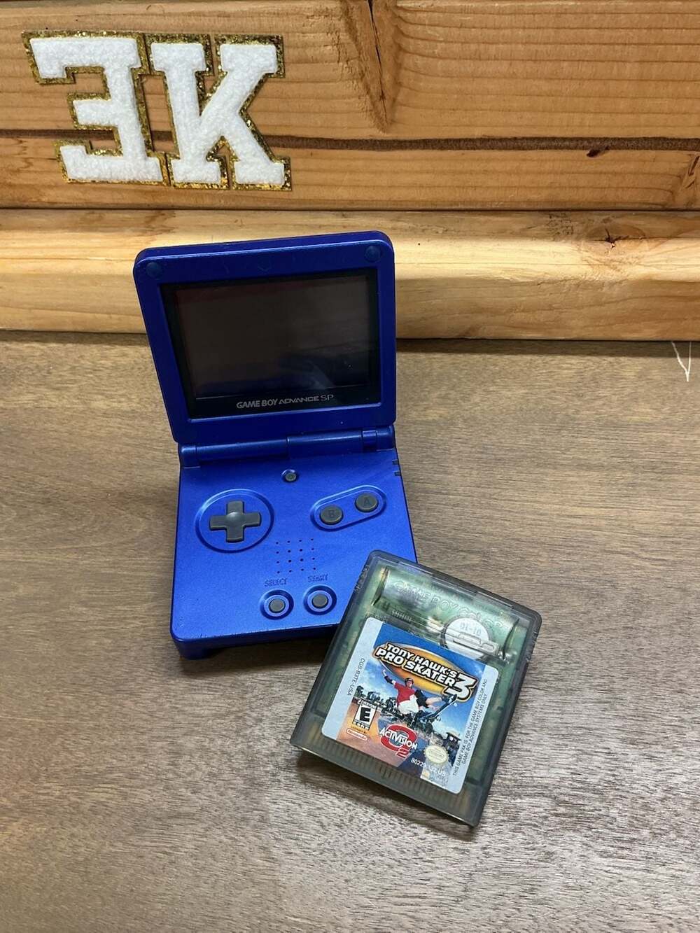 Nintendo Game Boy Advance SP AGS-001 Cobalt Blue Handheld Console